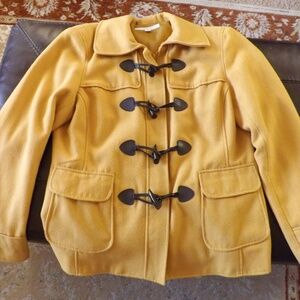 New York & Company Girls Junior Jacket, Color Mustard,  Size Junior Girls Large
